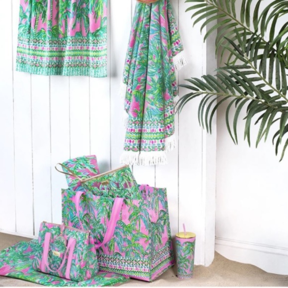 lilly pulitzer market shopper tote